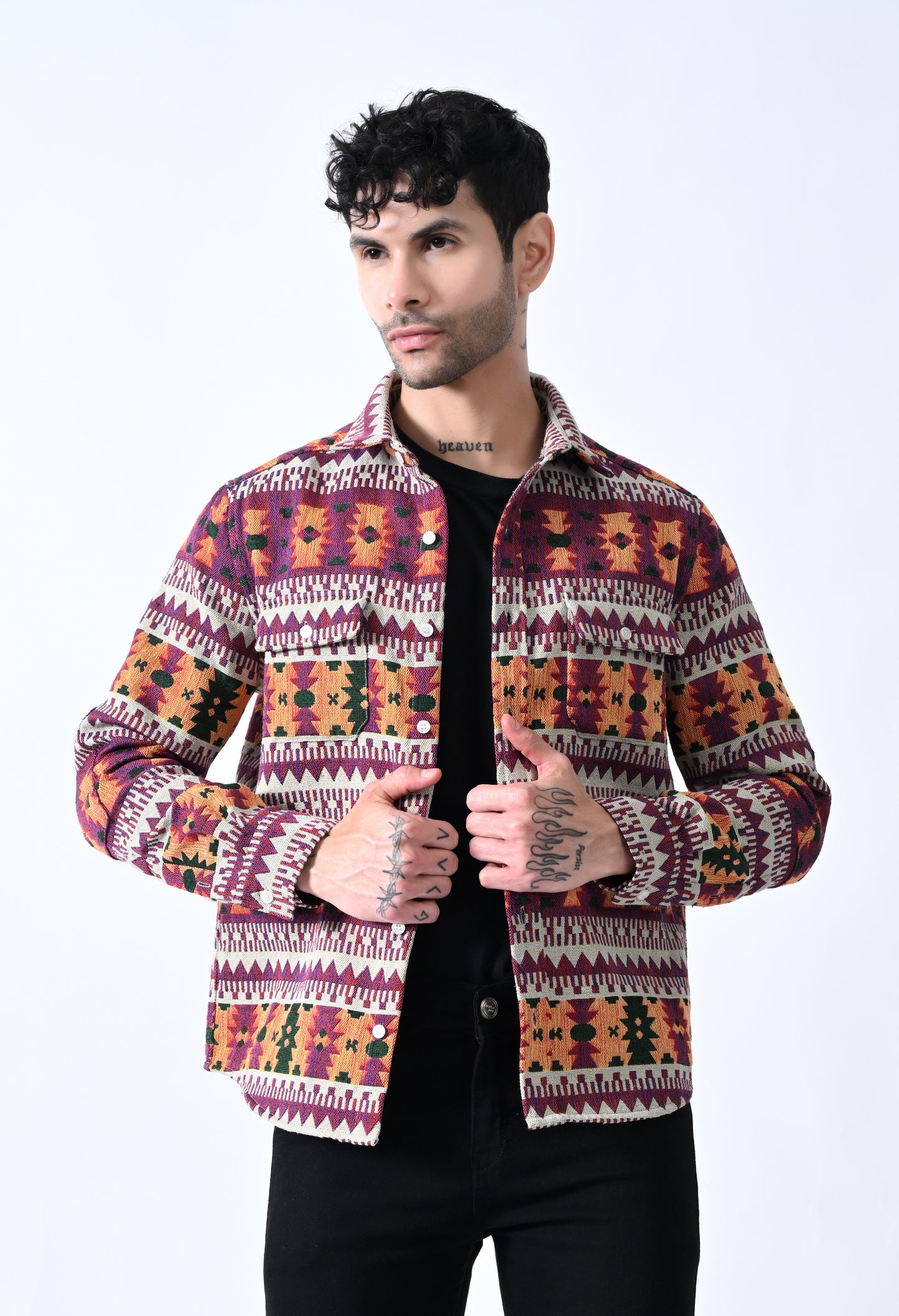 HANDMADE SHACKET FOR MEN'S - STYLOPEX
