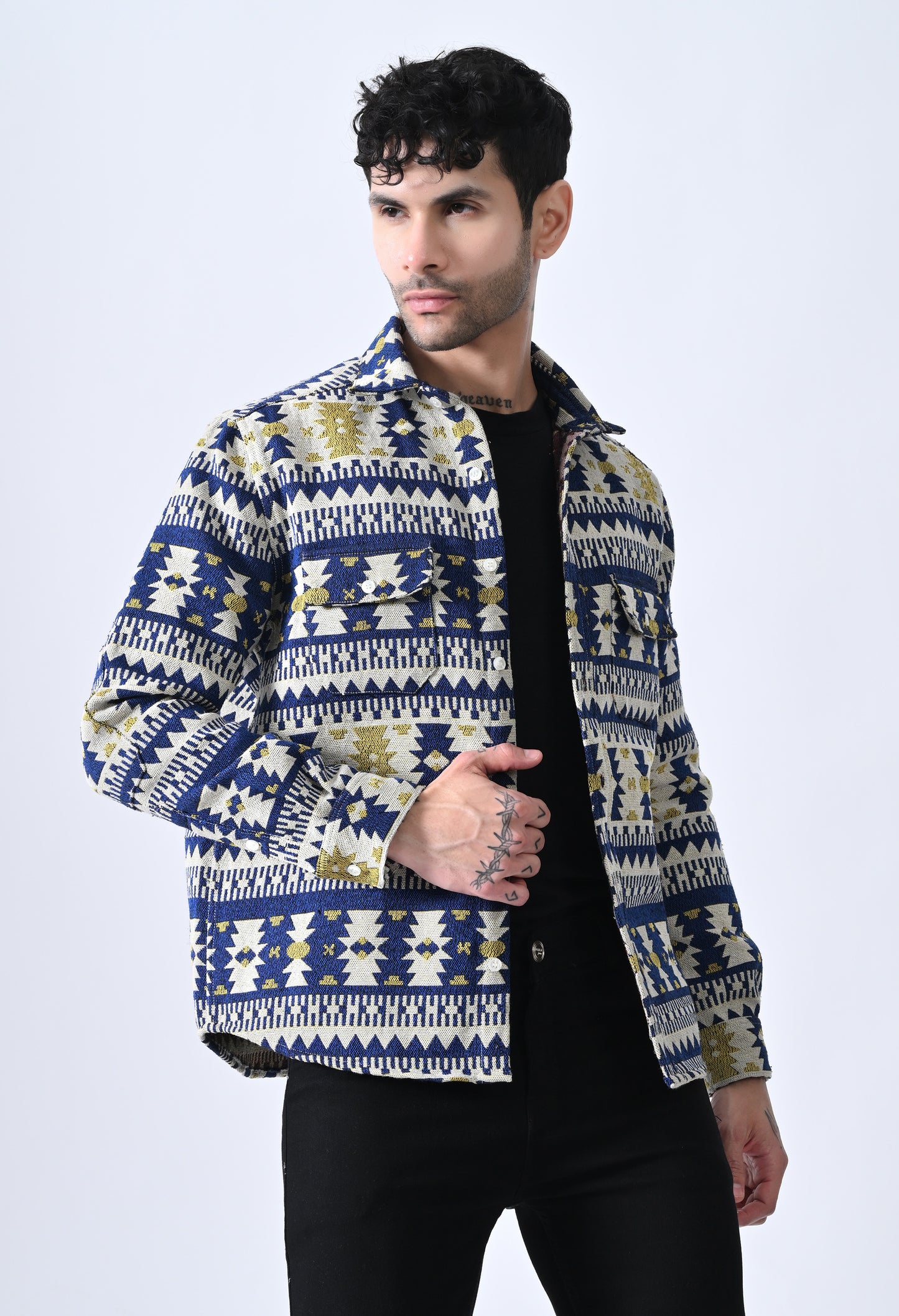 HANDMADE SHACKET FOR MEN'S - STYLOPEX