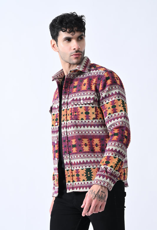 HANDMADE SHACKET FOR MEN'S - STYLOPEX