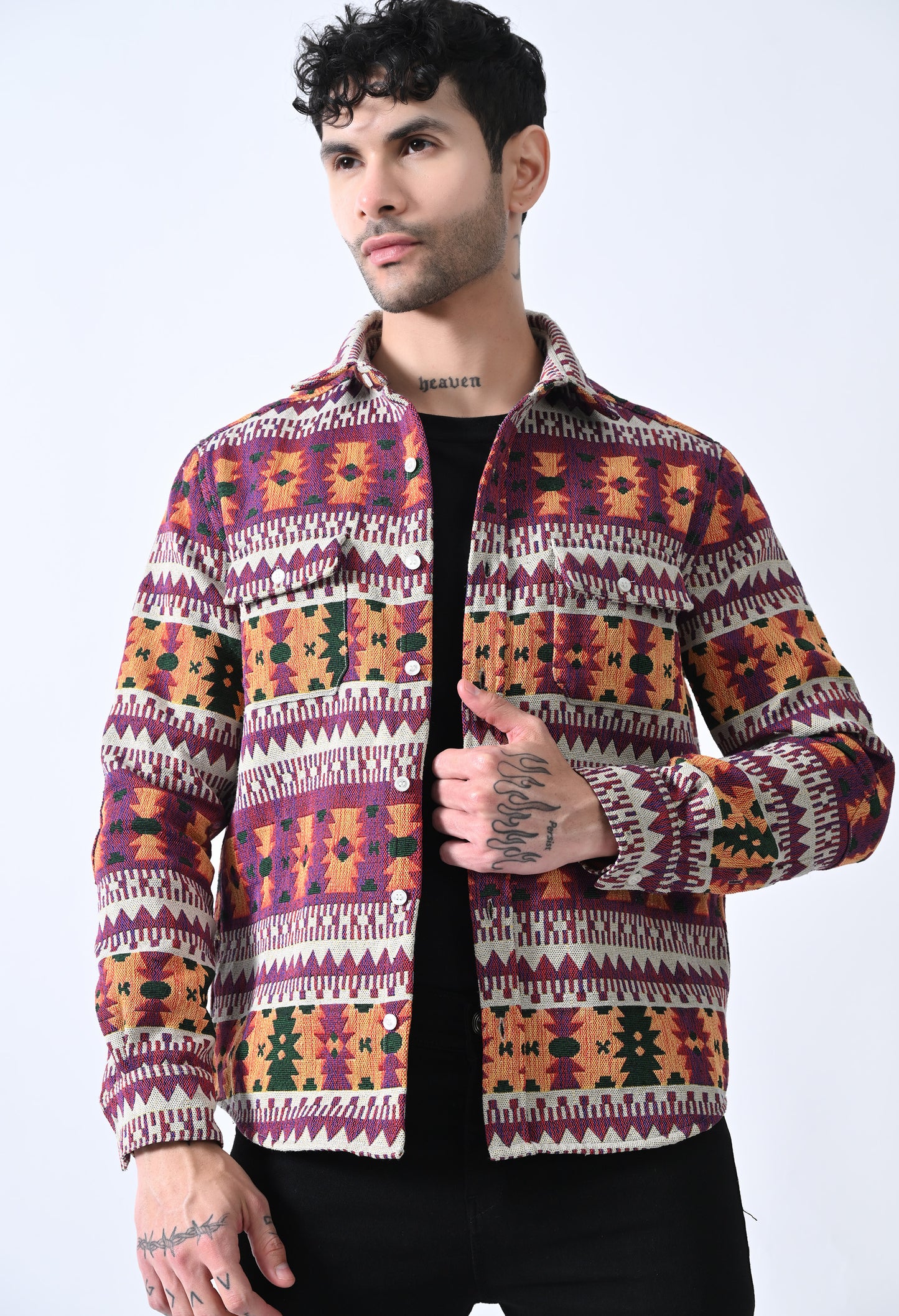 HANDMADE SHACKET FOR MEN'S - STYLOPEX