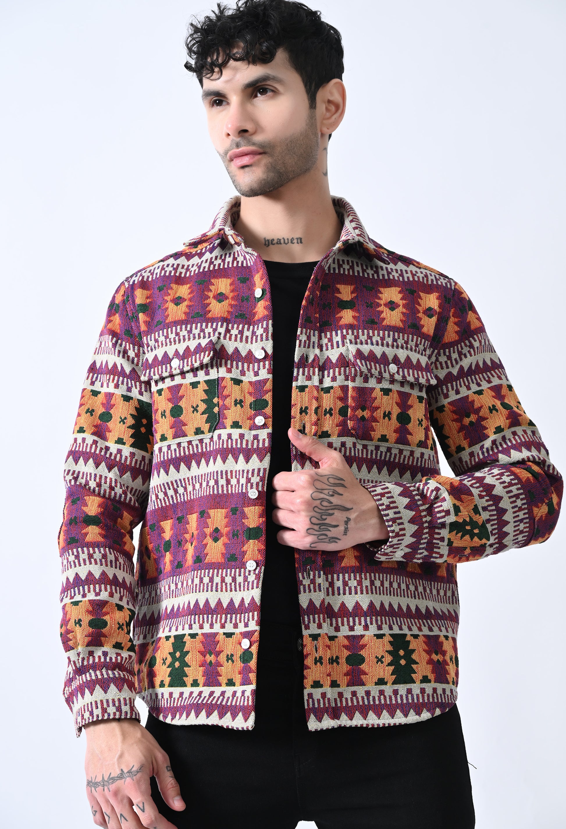 HANDMADE SHACKET FOR MEN'S - STYLOPEX