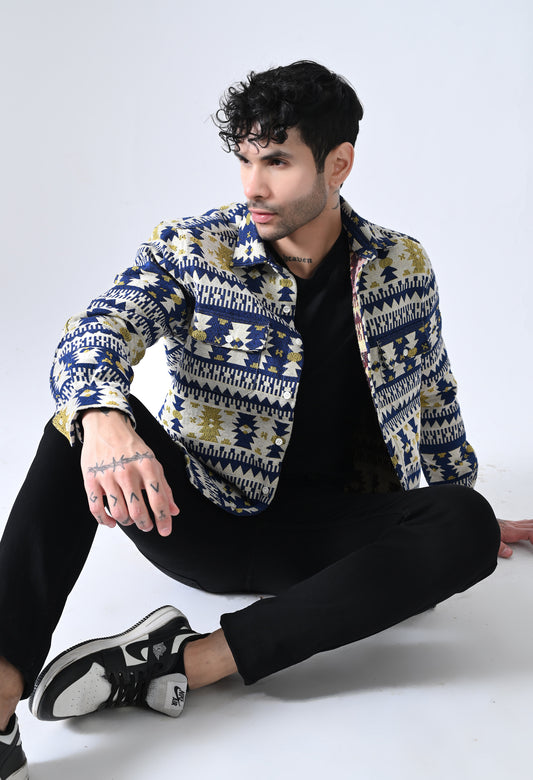 HANDMADE SHACKET FOR MEN'S - STYLOPEX